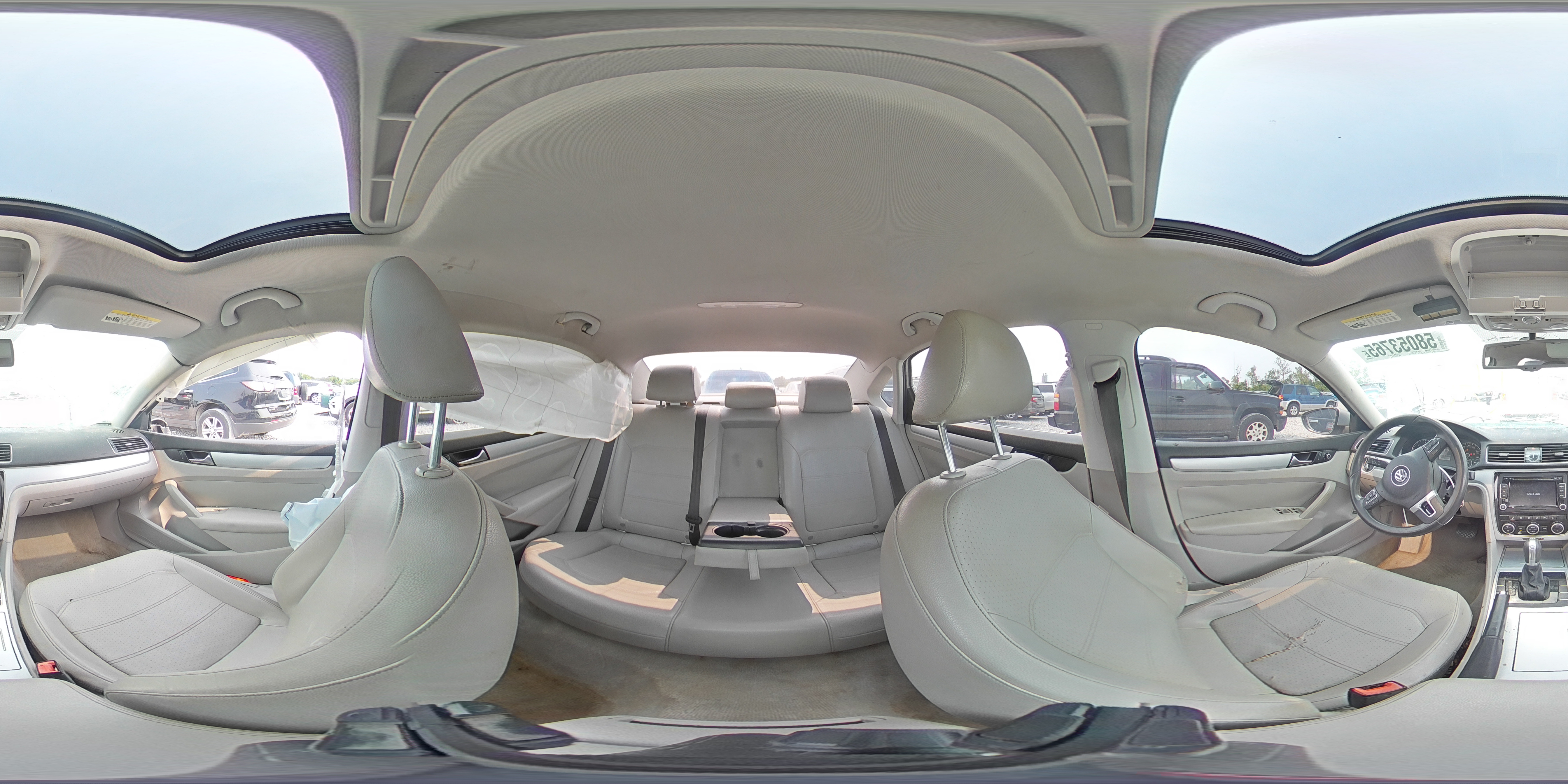 2012 Volkswagen Passat Se VIN: 1VWBN7A38CC003501 Lot: 58053765