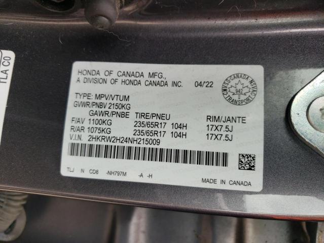 2022 HONDA CR-V LX  