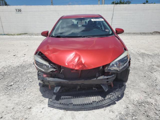  TOYOTA COROLLA 2016 Czerwony
