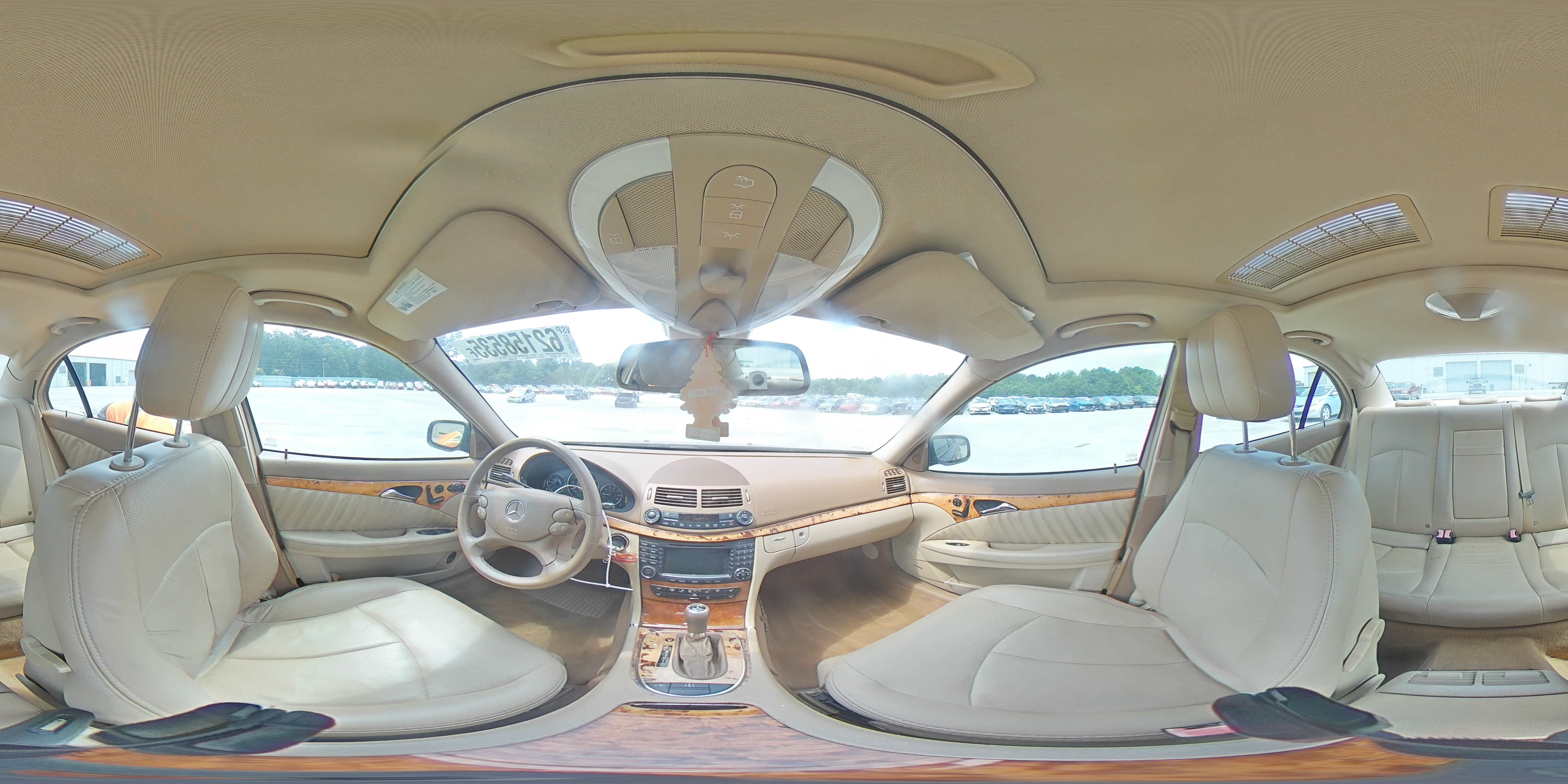 2007 Mercedes-Benz E 550 VIN: WDBUF72X97B033854 Lot: 62158535