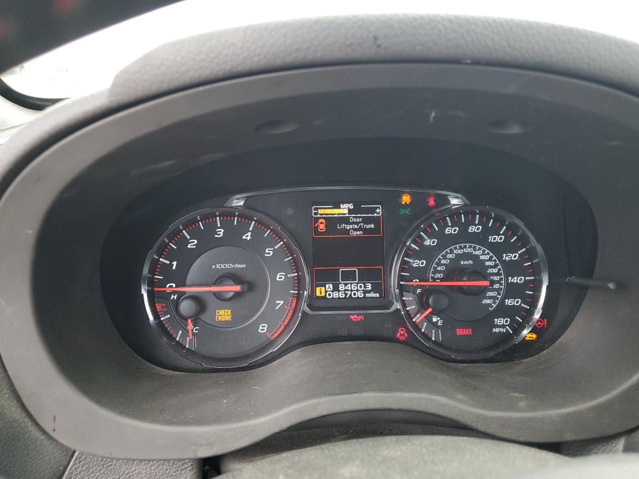 2018 Subaru Wrx Limited VIN: JF1VA1H69J9816192 Lot: 60152855