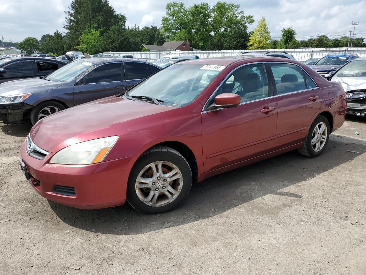 2006 Honda Accord Se for Sale in Finksburg, MD - Mechanical