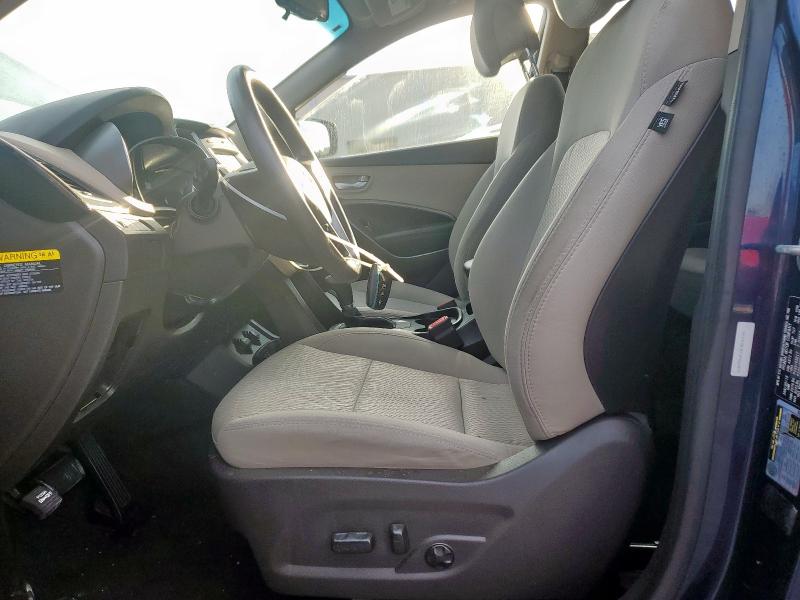  HYUNDAI SANTA FE 2018 Granatowy