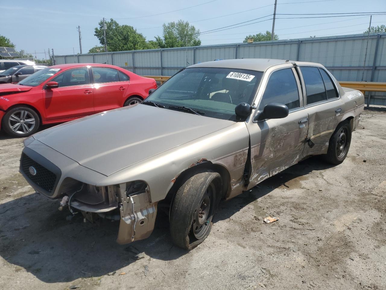 2009 Ford Crown Victoria Police Interceptor na sprzedaż w Dyer, IN - All Over
