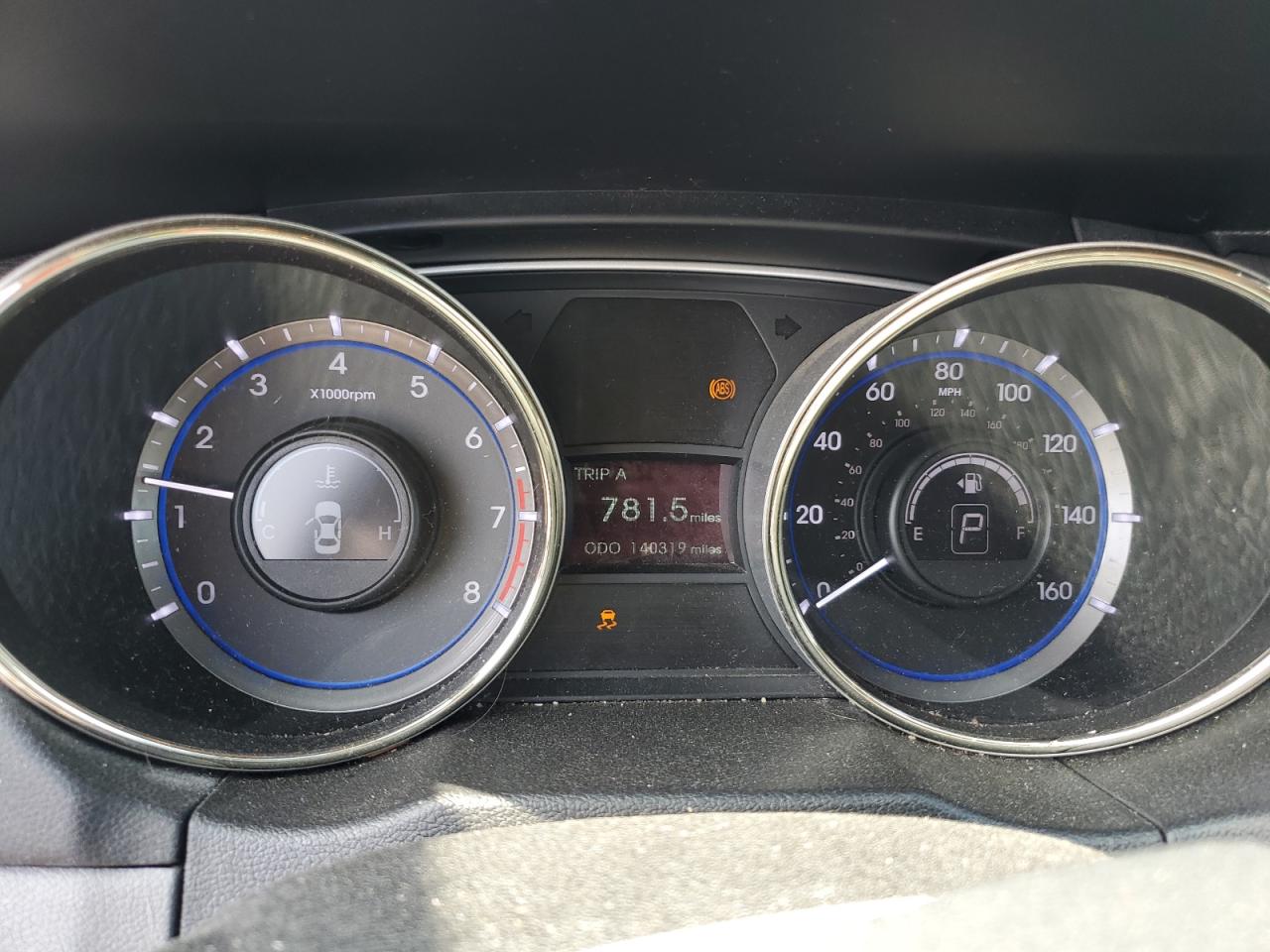 HYUNDAI SONATA 2013 VIN 5NPEB4AC8DH694249 zdjęcie 9
