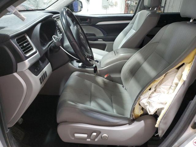  TOYOTA HIGHLANDER 2017 Srebrny