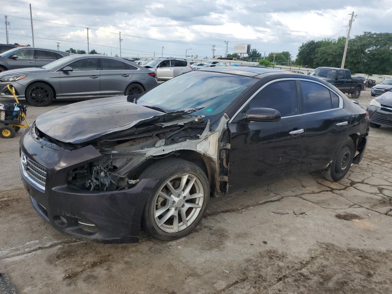 2010 Nissan Maxima S en Venta en Oklahoma City, OK - Front End