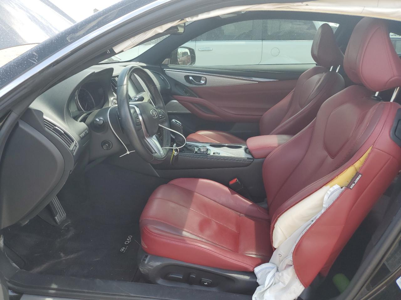 2018 Infiniti Q60 Red Sport 400 VIN: JN1FV7EL5JM631279 Lot: 61663465