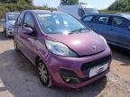 2012 PEUGEOT 107 ACTIVE for sale at Copart BRISTOL