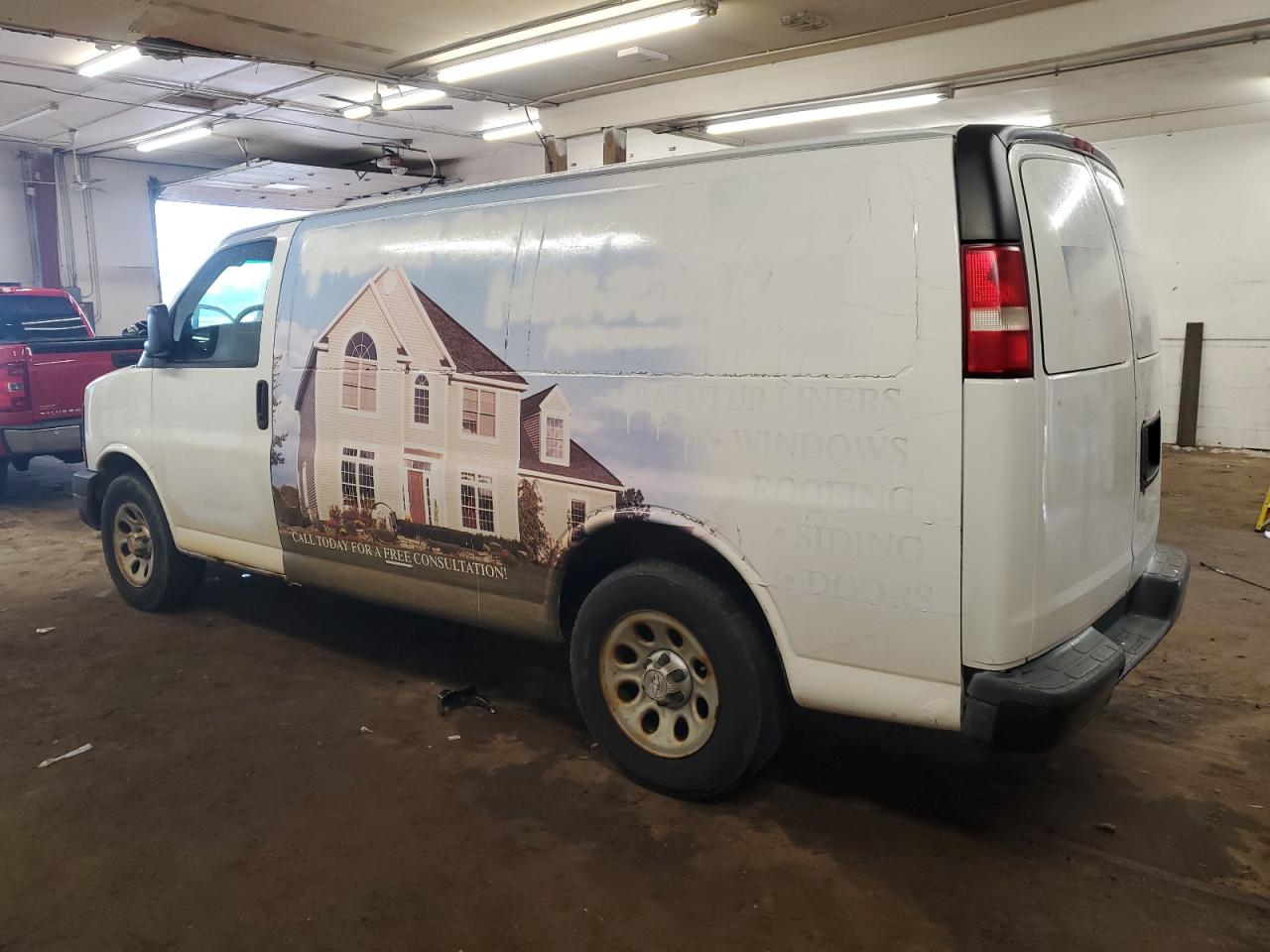 CHEVROLET EXPRESS 2009 VIN 1GCFG15X391139337 zdjęcie 2