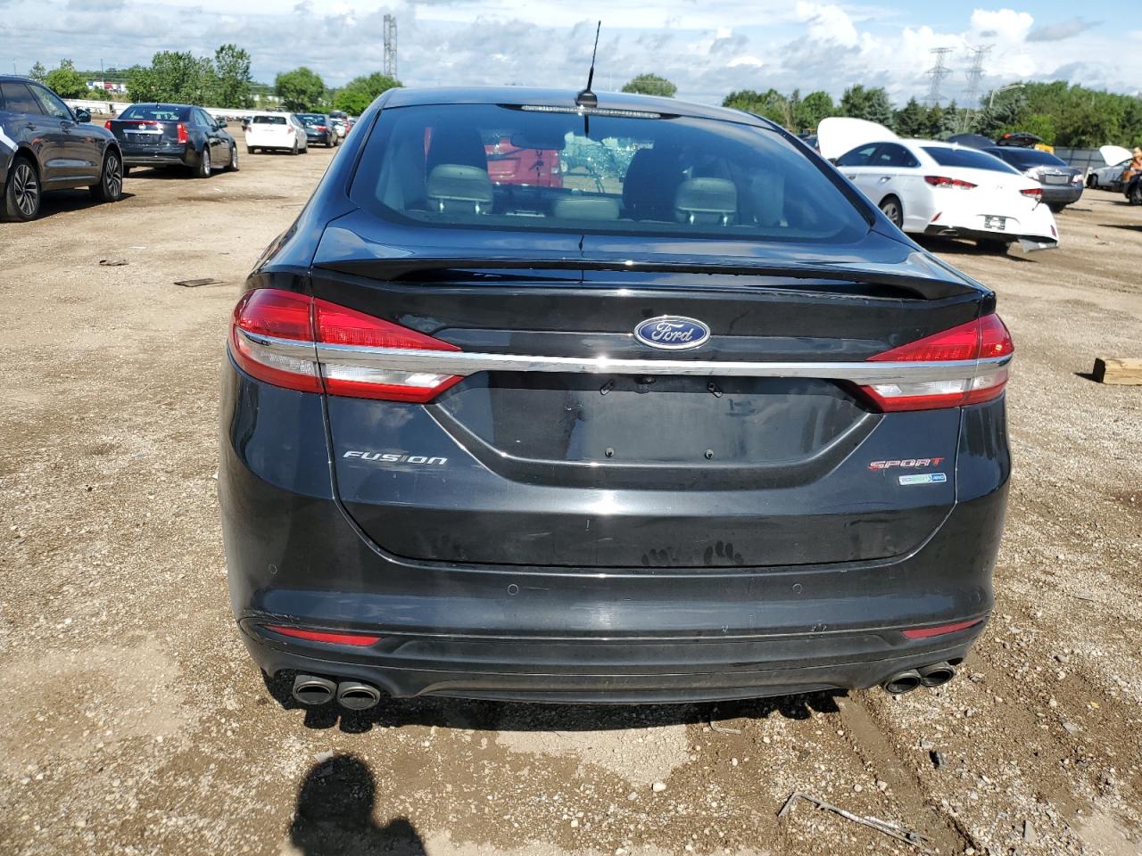 2018 Ford Fusion Sport VIN: 3FA6P0VP1JR126824 Lot: 62312685
