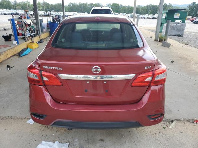  NISSAN SENTRA 2016 Czerwony