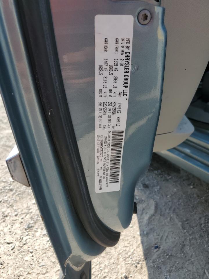 2010 Chrysler Town & Country Touring VIN: 2A4RR5DX7AR230038 Lot: 60283285