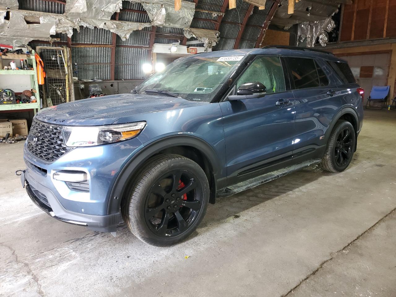 2020 Ford Explorer St de vânzare în Albany, NY - Burn - Interior