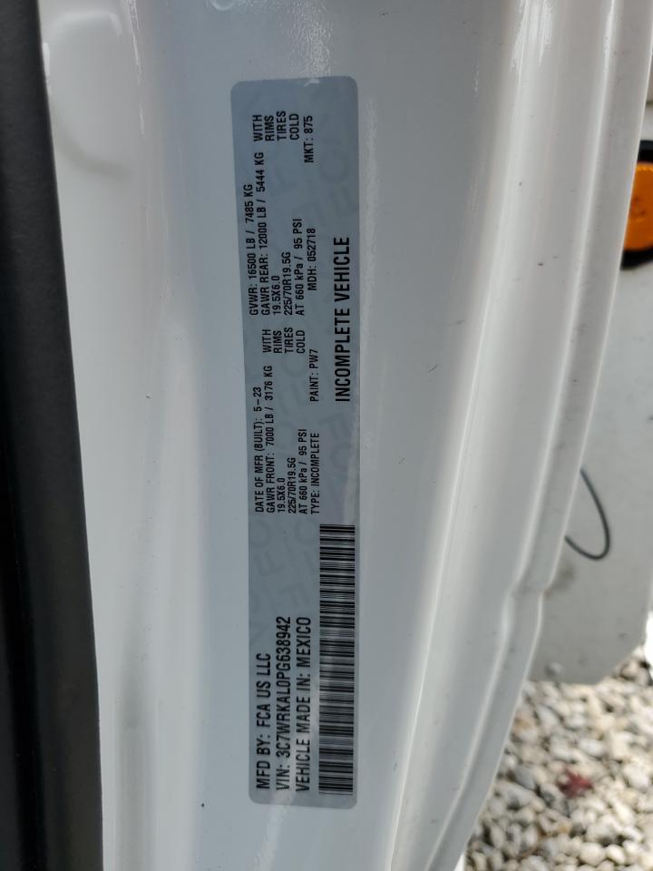 2023 Ram 4500 VIN: 3C7WRKAL0PG638942 Lot: 61402165