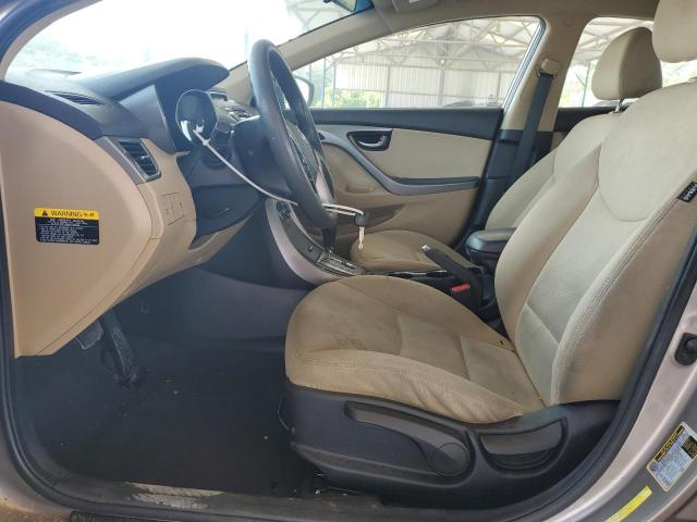 Sedans HYUNDAI ELANTRA 2013 Srebrny