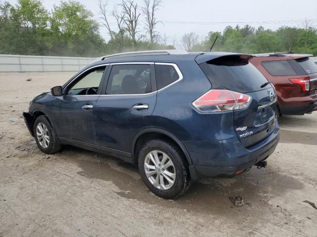  NISSAN ROGUE 2015 Синий