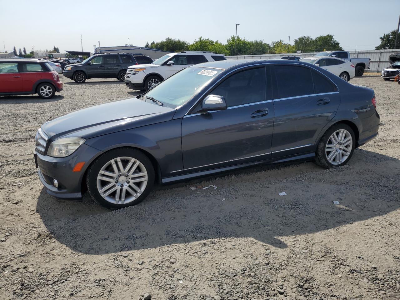 2009 Mercedes-Benz C 300 იყიდება Sacramento-ში, CA - Vandalism