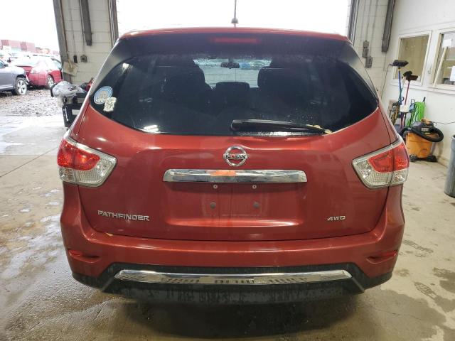  NISSAN PATHFINDER 2014 Czerwony