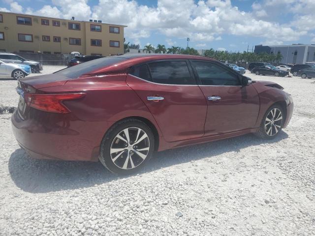  NISSAN MAXIMA 2016 Red