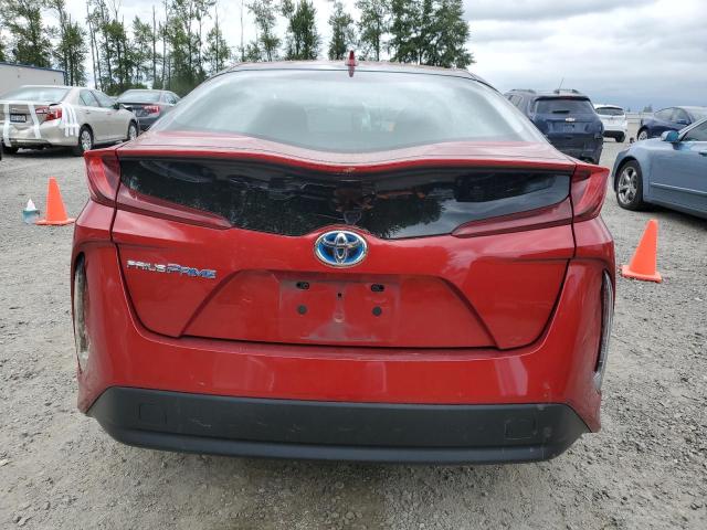  TOYOTA PRIUS 2017 Czerwony