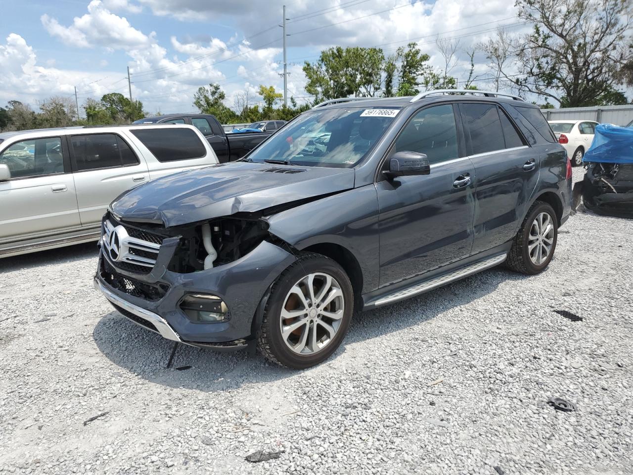 2016 Mercedes-Benz Gle 350 4Matic zu verkaufen in Riverview, FL - Front End