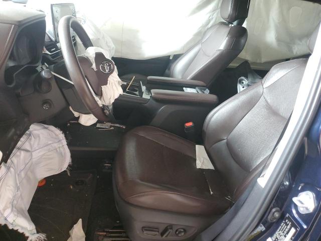  TOYOTA SIENNA 2022 Granatowy