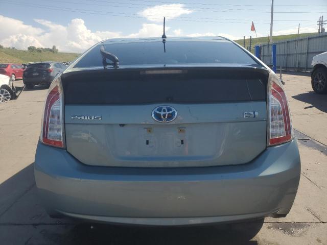  TOYOTA PRIUS 2015 Темно-бирюзовый