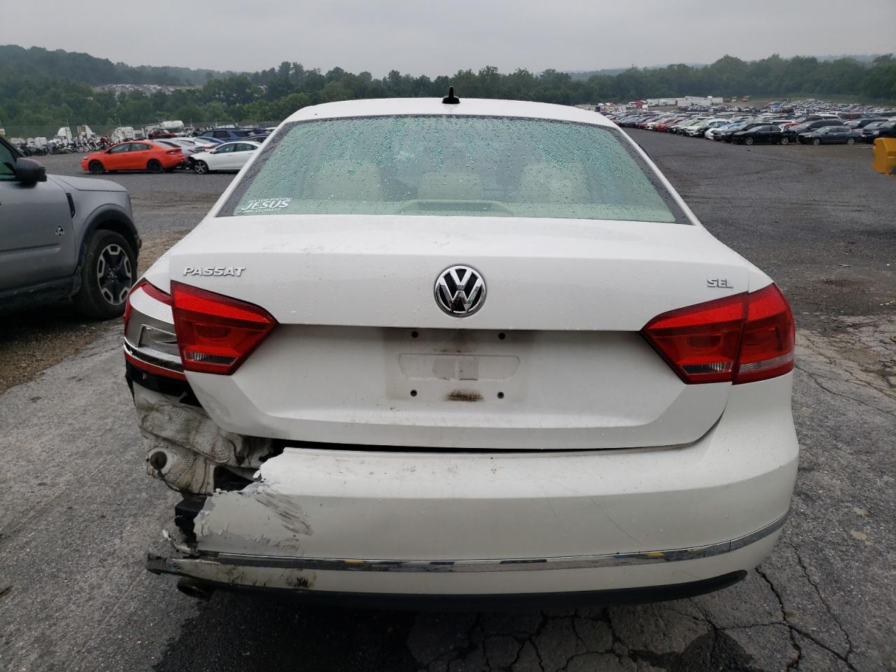 2012 Volkswagen Passat Sel VIN: 1VWCP7A35CC096184 Lot: 62847355