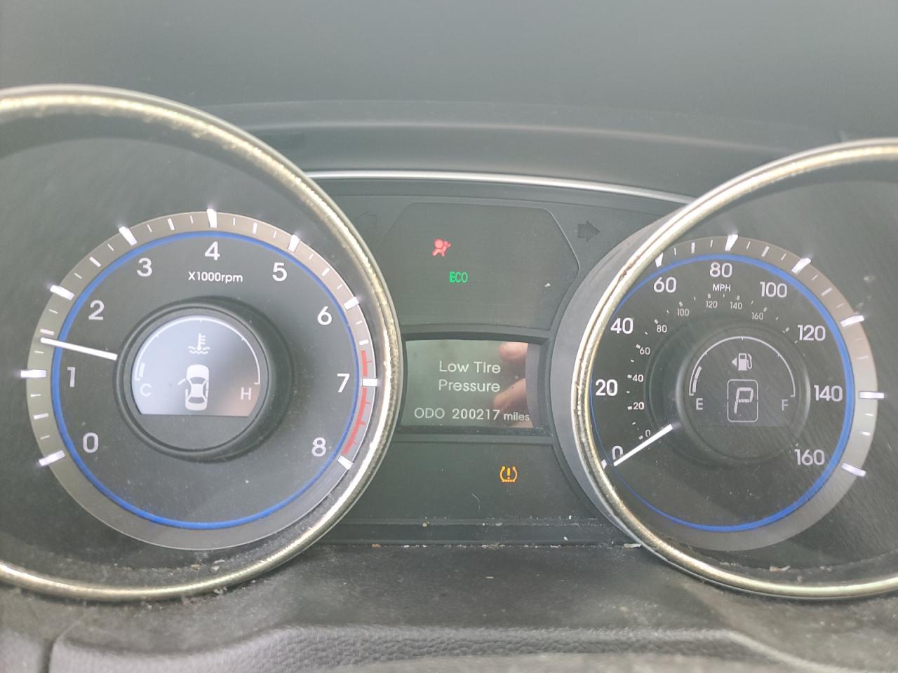 HYUNDAI SONATA 2013 VIN 5NPEB4AC3DH551564 zdjęcie 9