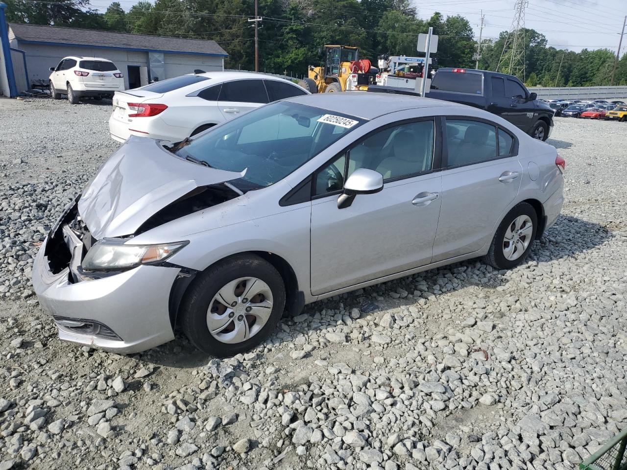 2013 Honda Civic Lx for Sale in Mebane, NC - Front End