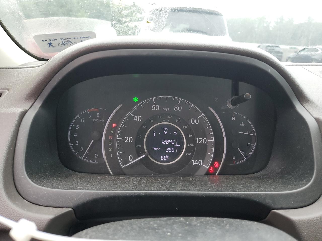 HONDA CRV 2012 VIN 2HKRM3H50CH511244 фото 9