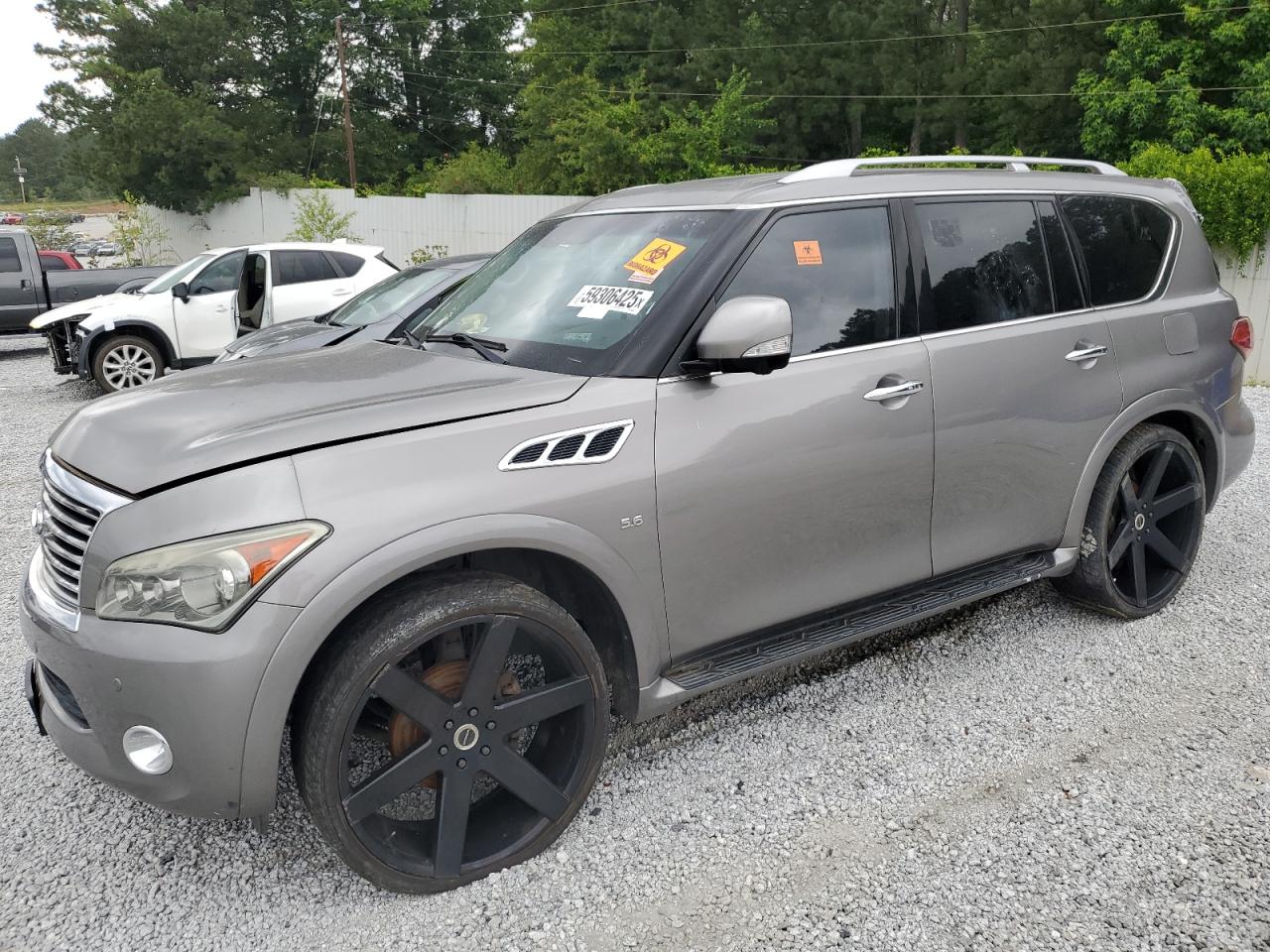 2014 Infiniti Qx80 zu verkaufen in Fairburn, GA - Biohazard/Chemical