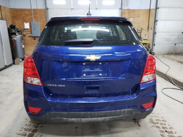  CHEVROLET TRAX 2017 Blue