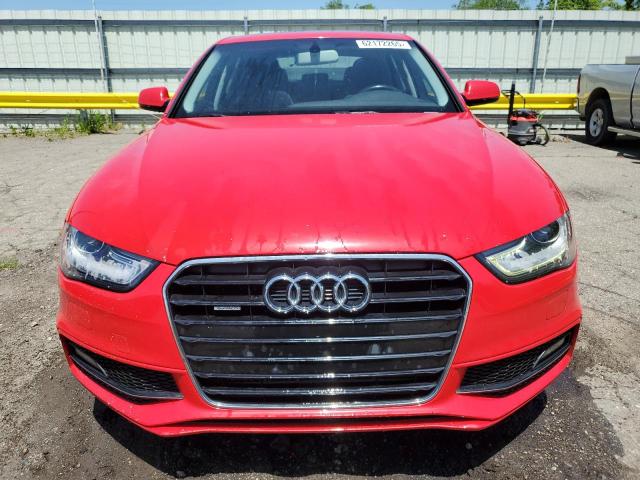  AUDI A4 2015 Czerwony