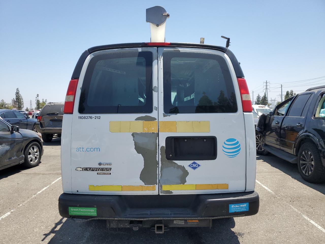 CHEVROLET EXPRESS 2012 VIN 1GCWGFCB2C1117552 zdjęcie 6