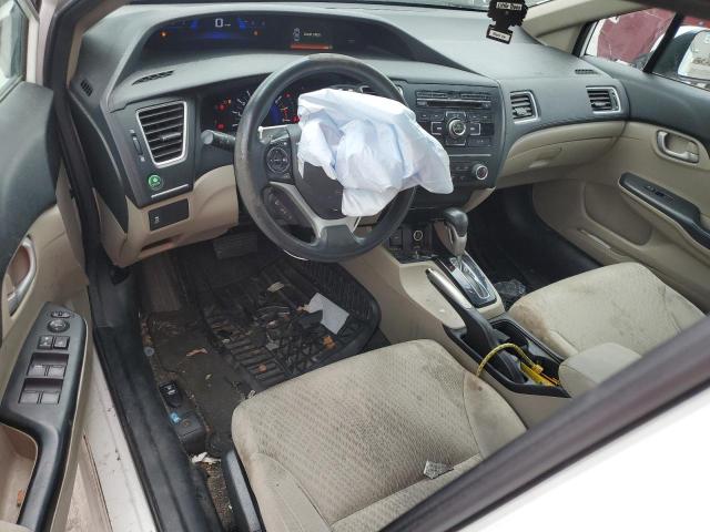 Sedans HONDA CIVIC 2014 White