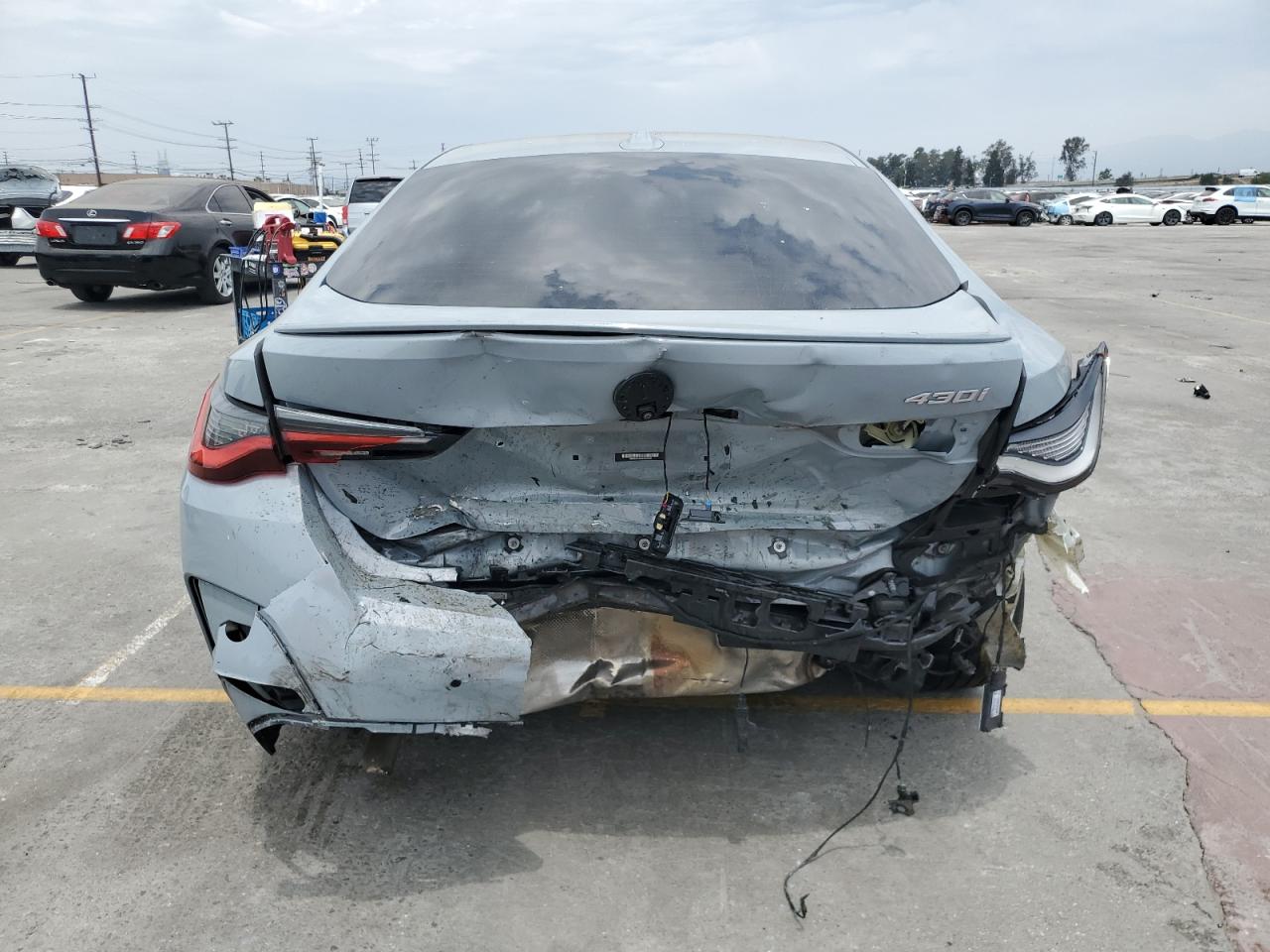 2022 BMW 430I Gran Coupe VIN: WBA63AV00NFM54895 Lot: 59437215