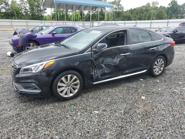  HYUNDAI SONATA 2017 Черный