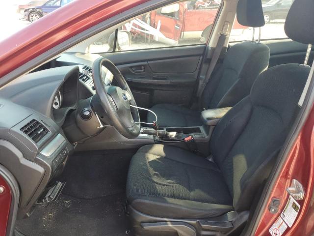  SUBARU IMPREZA 2014 Красный