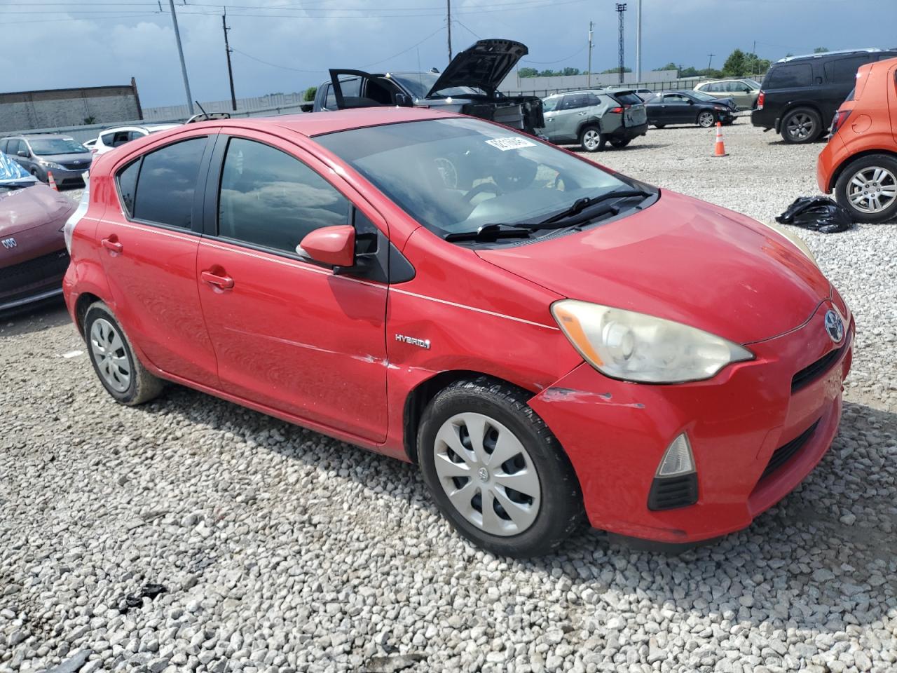 2013 Toyota Prius C VIN: JTDKDTB37D1051016 Lot: 62116845