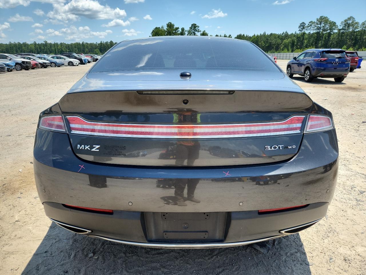 2017 Lincoln Mkz Reserve VIN: 3LN6L5FCXHR653328 Lot: 61799465