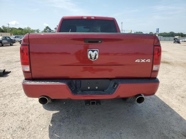  DODGE RAM 1500 2012 Бордовий