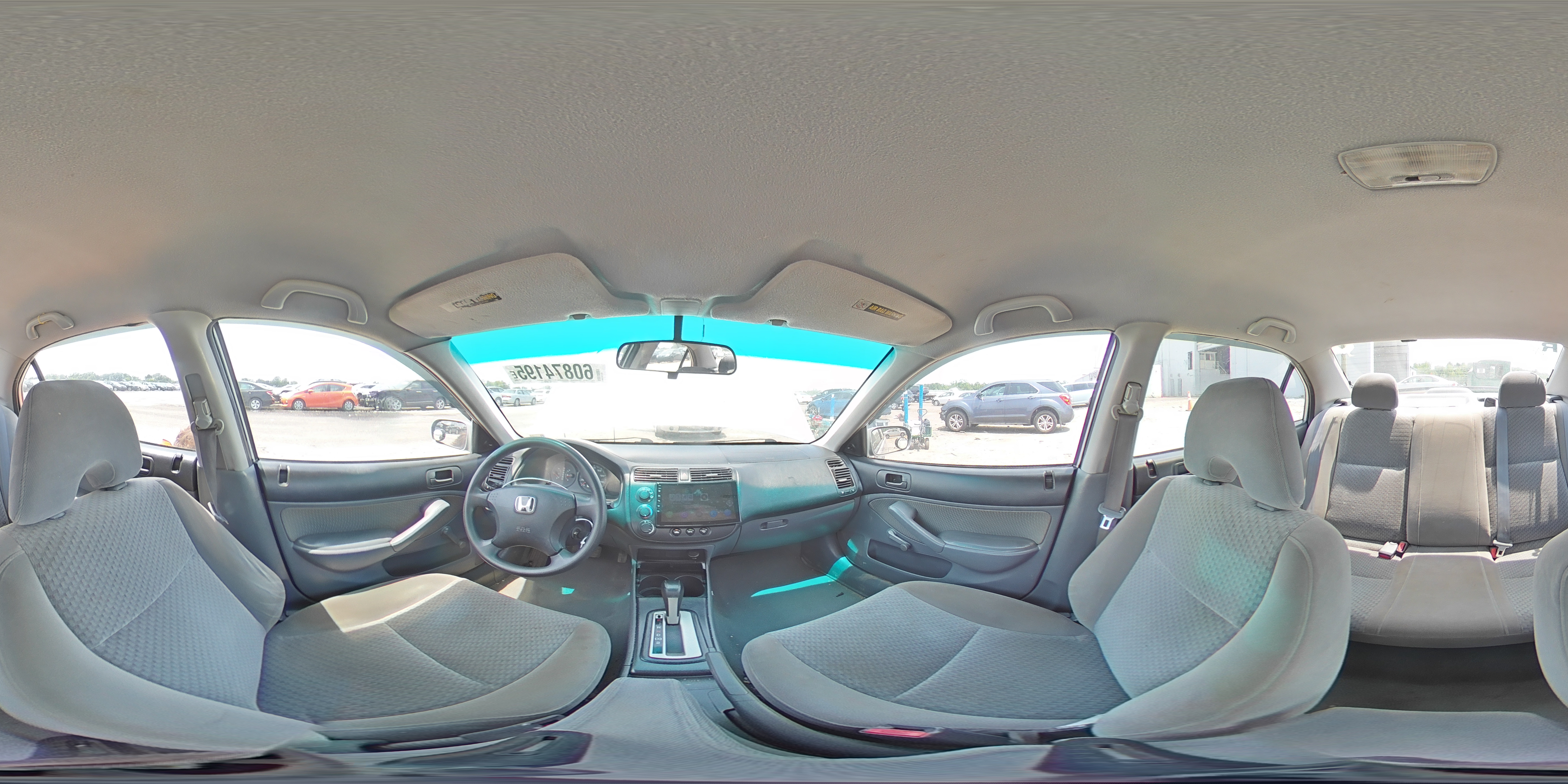 2004 Honda Civic Dx Vp VIN: 2HGES16354H630266 Lot: 60874195