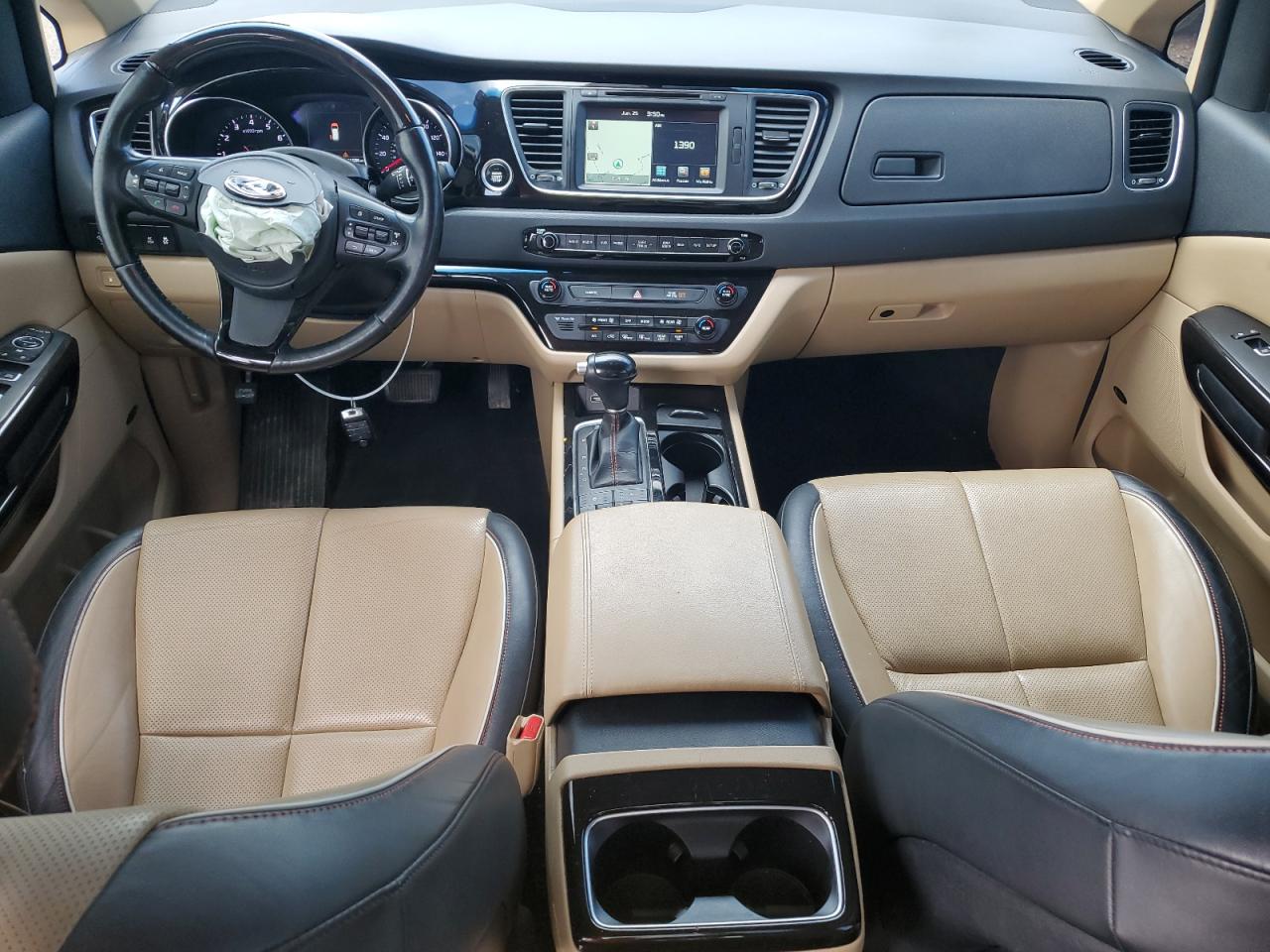 2015 Kia Sedona Sxl VIN: KNDME5C1XF6037292 Lot: 62592075