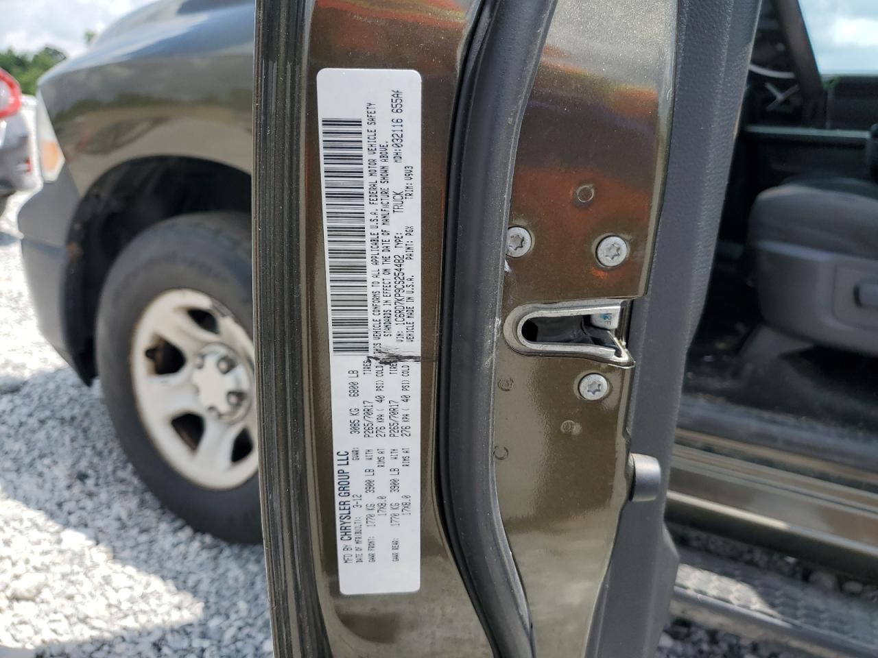 DODGE RAM 1500 2012 VIN 1C6RD7KP9CS254482 фото 12