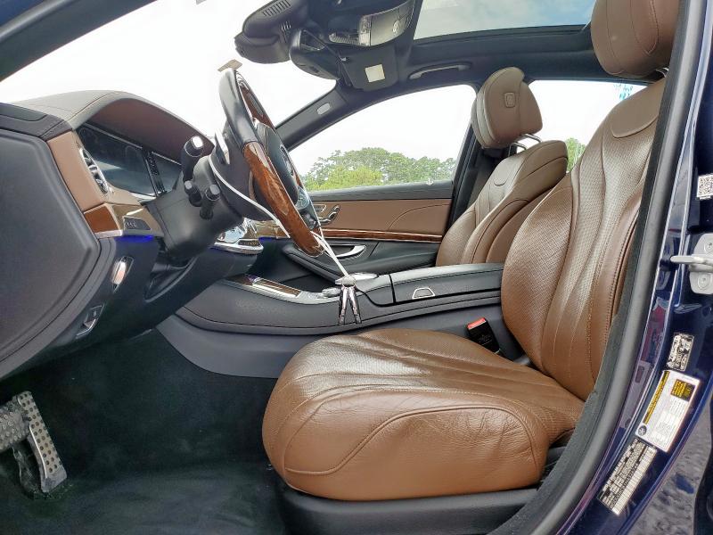  MERCEDES-BENZ S-CLASS 2017 Granatowy
