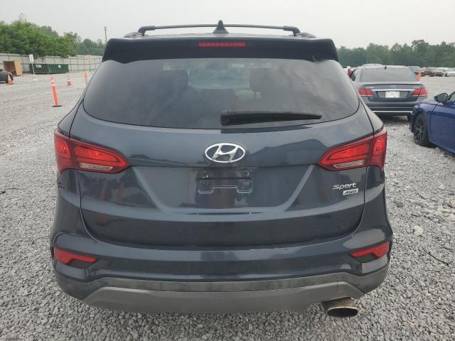  HYUNDAI SANTA FE 2017 Granatowy