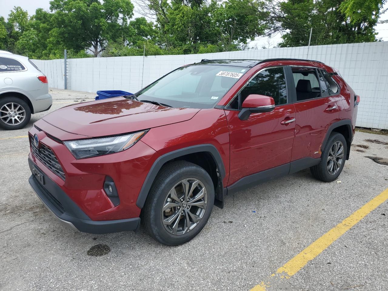 2022 Toyota Rav4 Limited na sprzedaż w Bridgeton, MO - Top/Roof