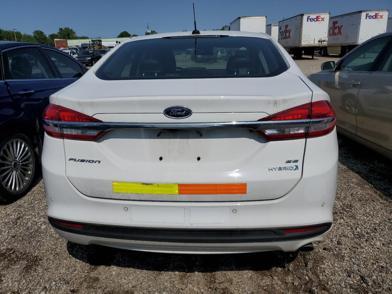 2018 Ford Fusion Se Hybrid VIN: 3FA6P0LU3JR172017 Lot: 55085065